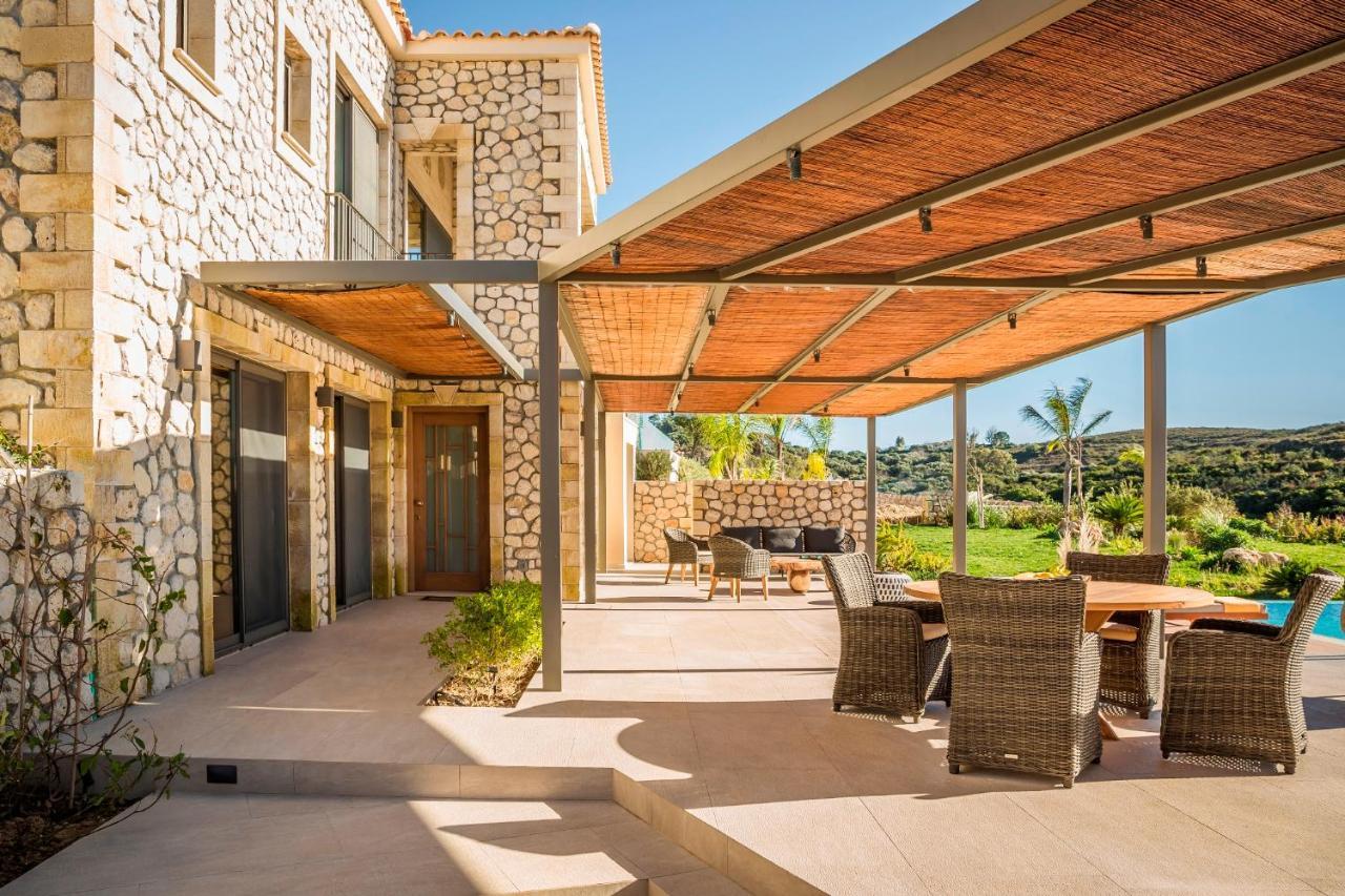 Zeus Exclusive Villas 斯巴达 外观 照片