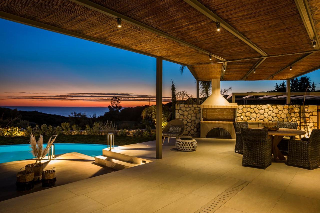 Zeus Exclusive Villas 斯巴达 外观 照片